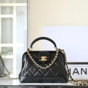 25ss 샤넬 닥터백 블랙 M