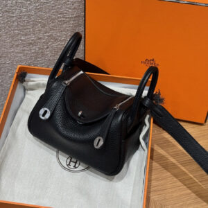 에르메스 미니 린디 19size 끌레망스 레더