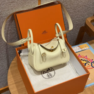 에르메스 미니 린디 19size 끌레망스 레더