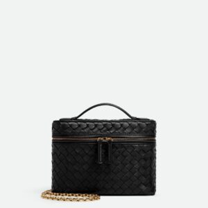 보테가 베니티백 블랙 S