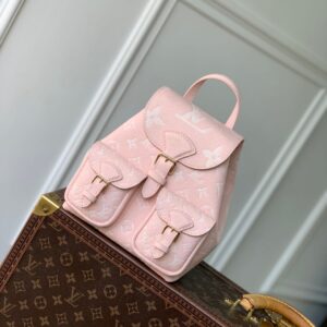 Lv 백팩 밀키웨이 핑크